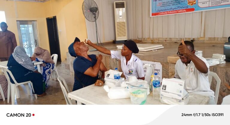 LAGOS VACCINATES 2025 HAJJ INTENDING PILGRIMS