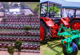 Tinubu launches 2000 tractors for mechanised farming