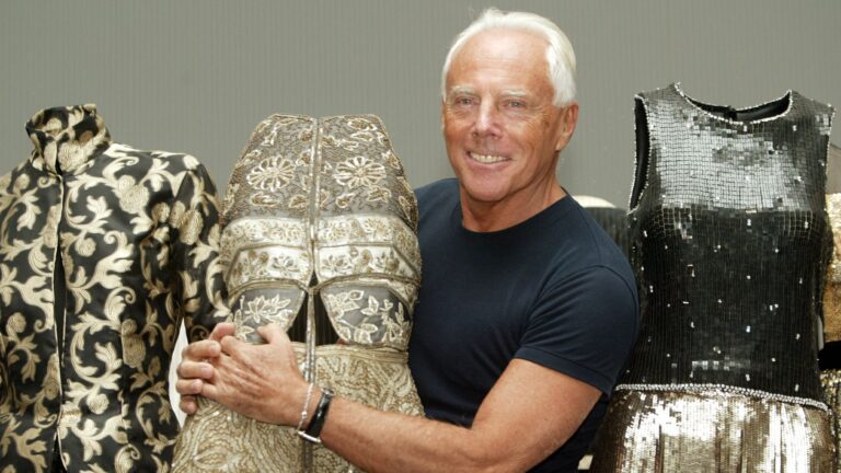 Legendary fashion designer, Giorgio Armani is Dead