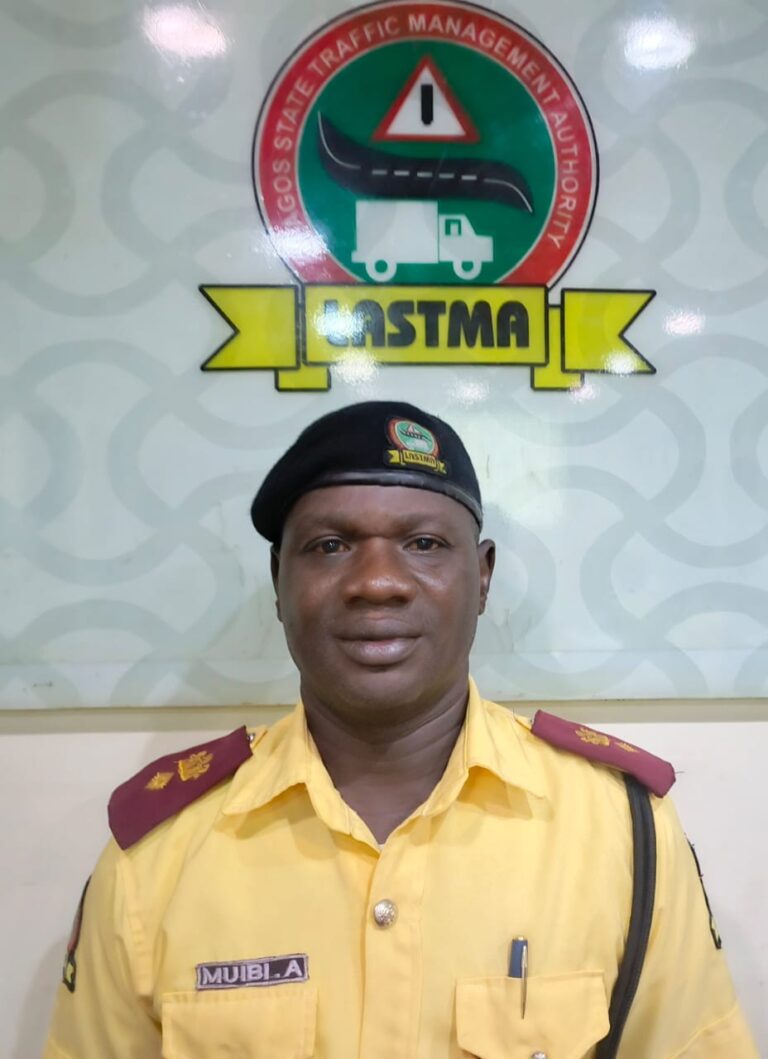 LASTMA Hails Officer for Exemplary Conduct