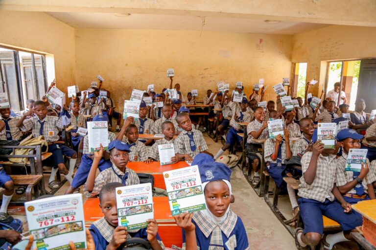 LASG Trains 1,000 Agege Students on Emergency Response, Warns Against Hoax Calls