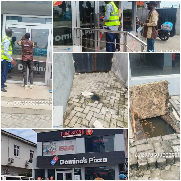 Lagos Seals Dominion Pizza Outlet in Lekki Over Sewage Discharge