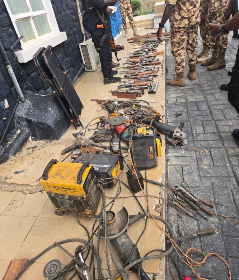 Troops Bust Weapon Fabrication Ring, Recover AK-47 Rifles in Jos South