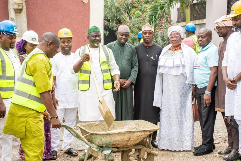 Ikeja Chairman Reaffirms Infrastructure Drive with New Road, Streetlight Project