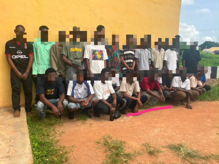 Ogun Police Arrest 30 Suspected Cultists, Foil Initiation Ceremony
