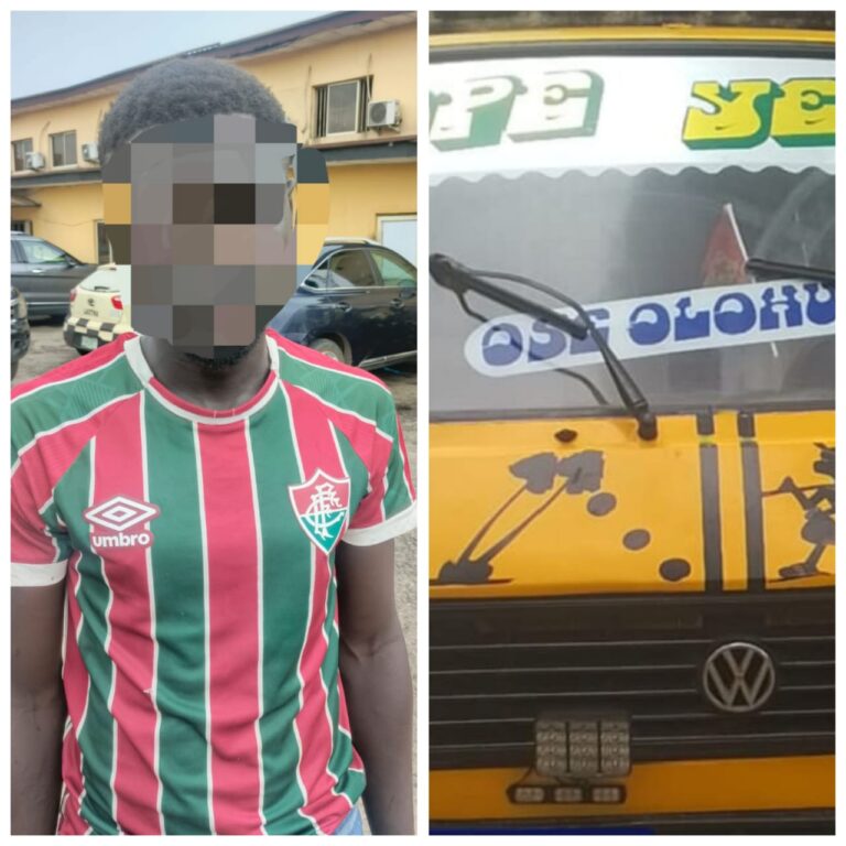 Police Arrest Bus Conductor for Allegedly Stabbing LASTMA Officer in the Face