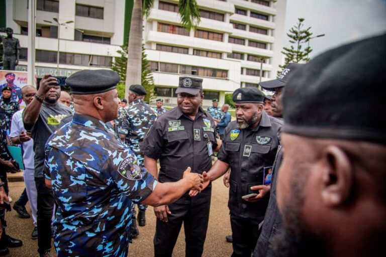 Disu Honours Police Heroes, Pays Tribute to Fallen Officer After Oyo School Rescue