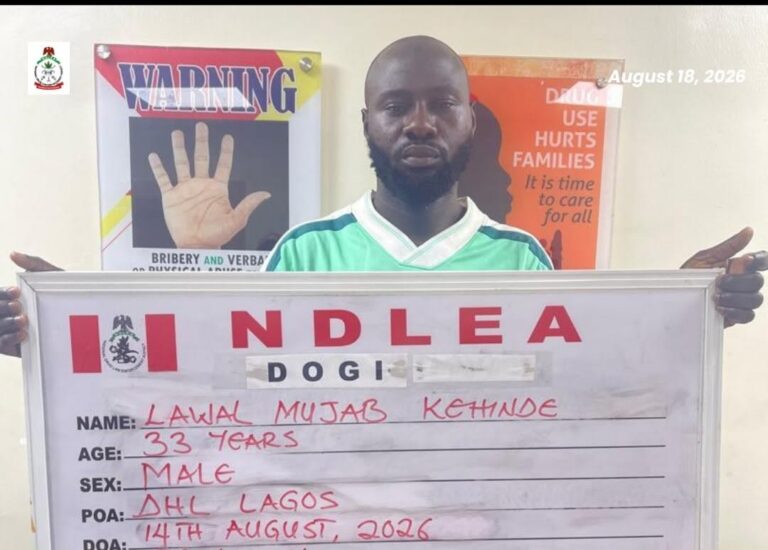 NDLEA Arrests Social Media Influencer Over Alleged Cocaine Trafficking