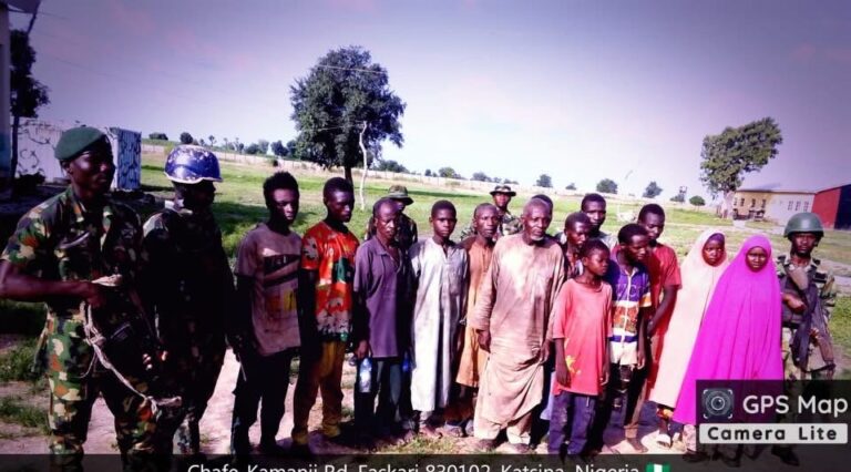 Troops Rescue 14 Kidnap Victims, Arrest Three Suspected Logistics Couriers