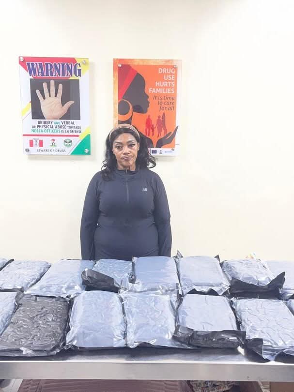 NDLEA Arrests South African Woman, Nigerian-American Grandma with 46kg of Drugs