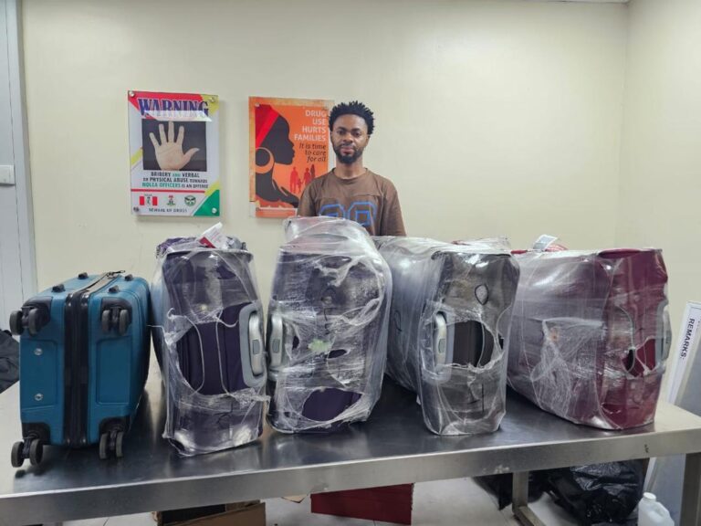 NDLEA: Man Uses Compensation for Lost Fingers to Fund Cocaine Deal